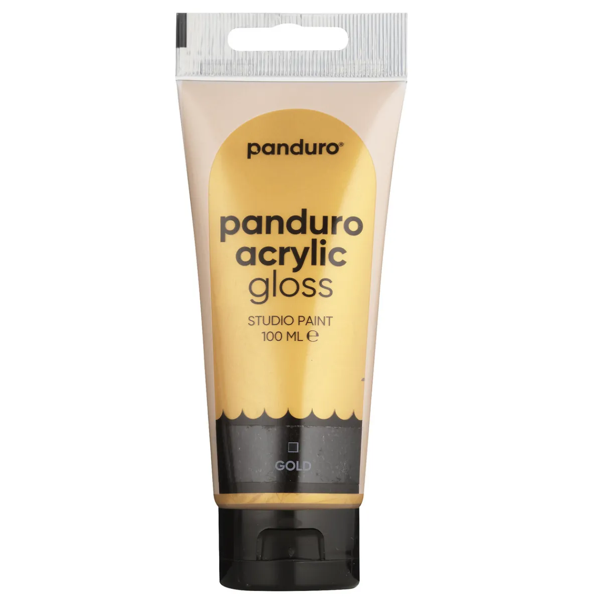 Panduro Acrylic akrylfärg, blank 100 ml – Gold | Akrylfärger