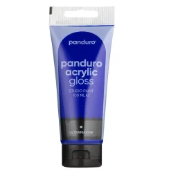 Panduro Acrylic akrylfärg, blank 100 ml – Ultramarine | Akrylfärger