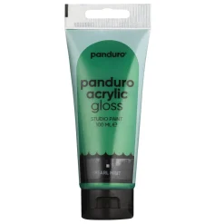 Panduro Acrylic akrylfärg, blank 100 ml – Pearl mint | Akrylfärger