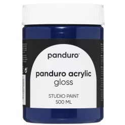 Panduro Acrylic Gloss blank akrylfärg 500 ml Primary Blue | Akrylfärger