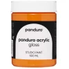 Panduro Acrylic Gloss blank akrylfärg 500 ml Orange yellow | Akrylfärger