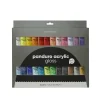 Panduro Acrylic gloss set – 24×30 ml med blanka akrylfärger