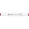 Panduro Colour Marker Brush, penselspets & snedskuren spets – Rose red 3 | Tuschpennor & Markers