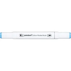 Panduro Colour Marker Brush, penselspets & snedskuren spets – Phatalo blue 183