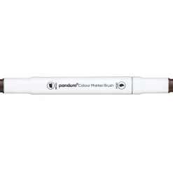 Panduro Colour Marker Brush, penselspets & snedskuren spets – Bronze 99