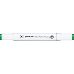Panduro Colour Marker Brush, penselspets & snedskuren spets – Viridian 54 | Tuschpennor & Markers