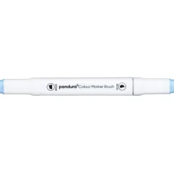 Panduro Colour Marker Brush, penselspets & snedskuren spets – Pale blue lilac 185 | Tuschpennor & Markers