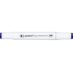 Panduro Colour Marker Brush, penselspets & snedskuren spets – Ultramarine 73 | Tuschpennor & Markers