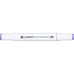 Panduro Colour Marker Brush, penselspets & snedskuren spets – Lavender 83 | Tuschpennor & Markers