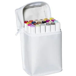 Panduro Colour Marker Brush 24 – twintip-markers med penselspets & snedskuren spets | Tuschpennor & Markers