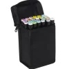 Panduro Colour Marker Pastel 24 – twintip-markers i pastellfärger med rund & snedskuren spets