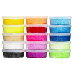 Barn Panduro Dough Panduro Pearl Dough 15-pack Party, 15×14 gram pärllera i festliga färger!