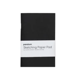 Panduro Hobby Panduro Sketch, skissblock med mjuk pärm, 9×14 cm, 20 ark, 140 g/m²
