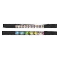 Panduro Hobby Pannband till Hobby Pony – 2 pannband av fuskläder med färgskiftande strass, längd 24 cm | Barn Hobby Pony