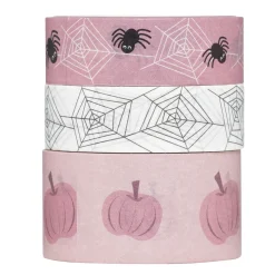 Panduro Design Paper Tape 3-pack halloween – 3 st. 5-meters rullar tejp med kusliga motiv