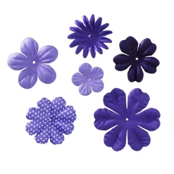 Matching Color Pappersblommor Purple 120 st