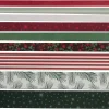 Panduro Design Pappersremsor 48 st. Klassiska julfärger och motiv – remsor i 3 olika storlekar