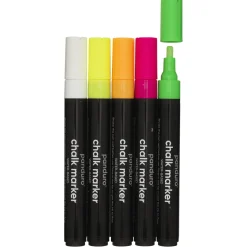 Panduro Hobby p.Chalk Markers 3 mm 5-pack | Tuschpennor & Markers
