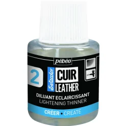 Pebeo Cuir Leather 110 ml Lightening Thinner för läderfärg | Målarmedier