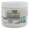 Pebeo Gesso white 475 ml – vit gesso för grundmålning / grundering | Målarmedier