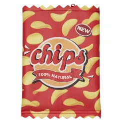 Barn Panduro Hobby Pennskrin chipspåse, mjuk pennförvaring med dragkedja. 14×21 cm
