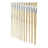 Panduro Hobby Pensel flat oljefärg 12 st