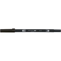 Tombow Penselpenna ABT Dual Brush Pen Black 15 | Tuschpennor & Markers