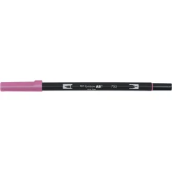 Tombow Penselpenna ABT Dual Brush Pen Pink Rose 703 | Tuschpennor & Markers