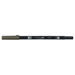 Tombow Penselpenna ABT Dual Brush Pen Warm Gray 8 49 | Tuschpennor & Markers