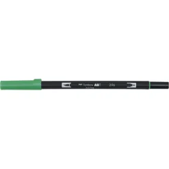 Tombow Penselpenna ABT Dual Brush Pen Green 296 | Tuschpennor & Markers