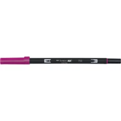 Tombow Penselpenna ABT Dual Brush Pen Port Red 757