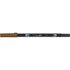 Tombow Penselpenna ABT Dual Brush Pen Saddle Brown 977