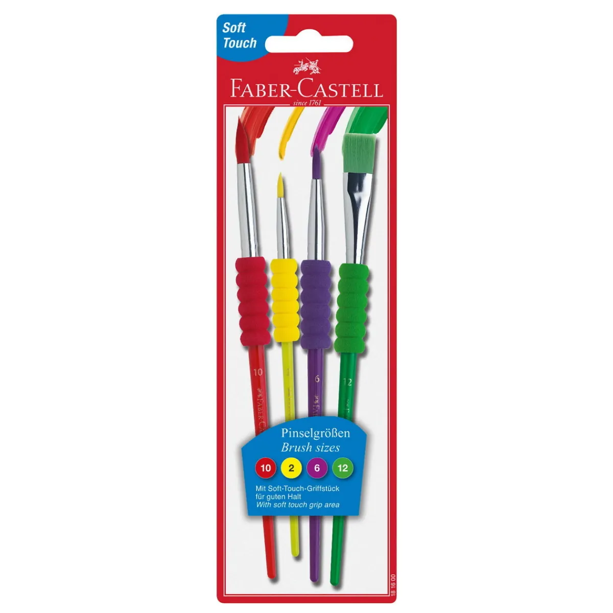 Barn Faber-Castell Penslar med grepp 4p