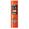 PENTEL blyertsstift refill – 0,5 mm 2B. Innehåller 40 stift.