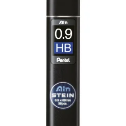 PENTEL blyertsstift refill – 0,9 mm HB. Innehåller 36 stift.