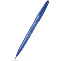 PENTEL Brush Sign Pen Touch SES15C-C blå penselspetspenna