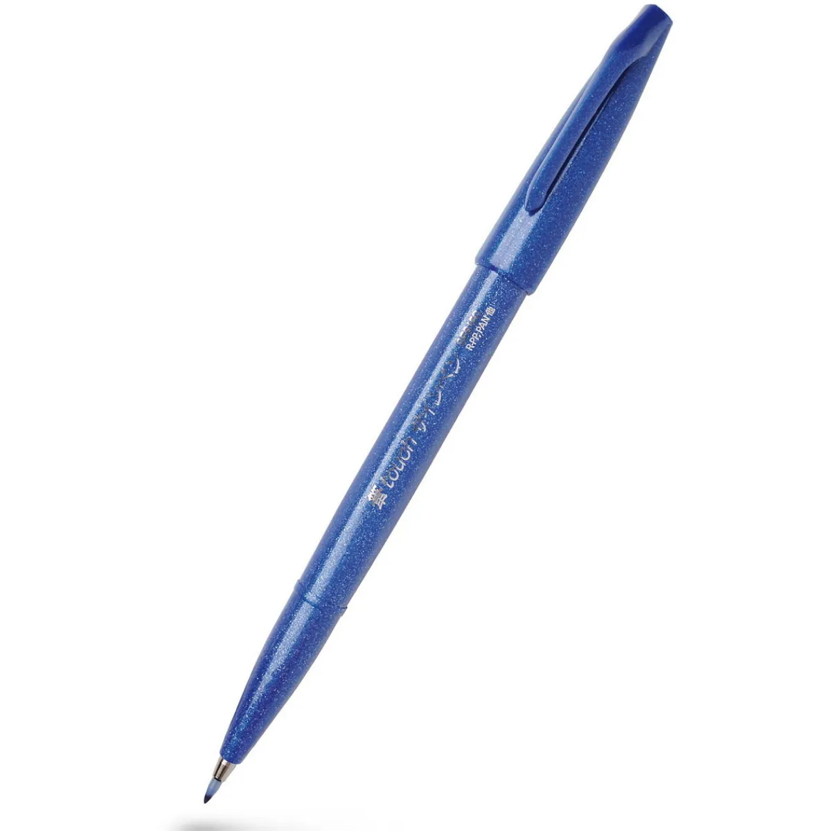 PENTEL Brush Sign Pen Touch SES15C-C blå penselspetspenna