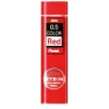 PENTEL röda blyertsstift refill – 0,5 mm. Innehåller 20 stift. | Tillbehör & Refill