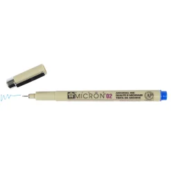 Sakura Pigma Micron 02 blå 0,3 mm