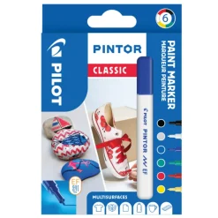 Pilot Pintor EF Classic 6-pack | Tuschpennor & Markers