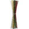 Panduro Hobby Piprensare Ø6/30p glitter jul | Piprensare & Pompombollar