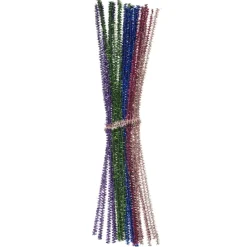Panduro Hobby Piprensare Ø6/30p glitter vår | Piprensare & Pompombollar