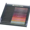 Faber-Castell PITT artist pen B 12p earth