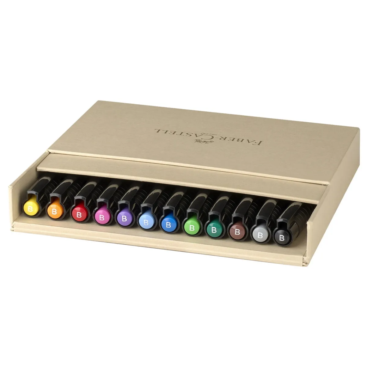Faber-Castell PITT artist pen B 12p mix | Tuschpennor & Markers