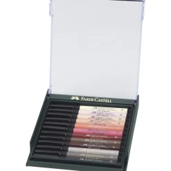Faber-Castell PITT artist pen B 12p skin