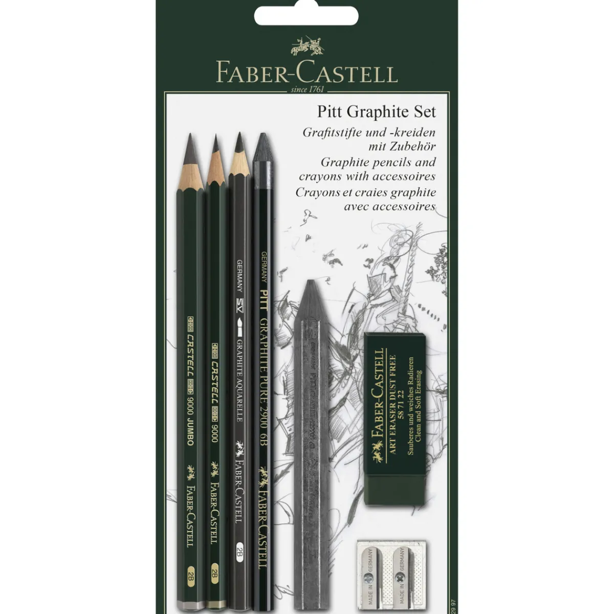 Faber-Castell Pitt Graphite Master set 7p