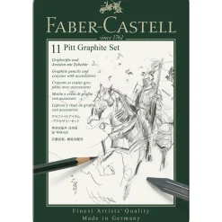 Faber-Castell Pitt Graphite set 11 st | Blyerts- & Grafitpennor