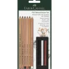 Faber-Castell Pitt Monochrome set 9p | Blyerts- & Grafitpennor