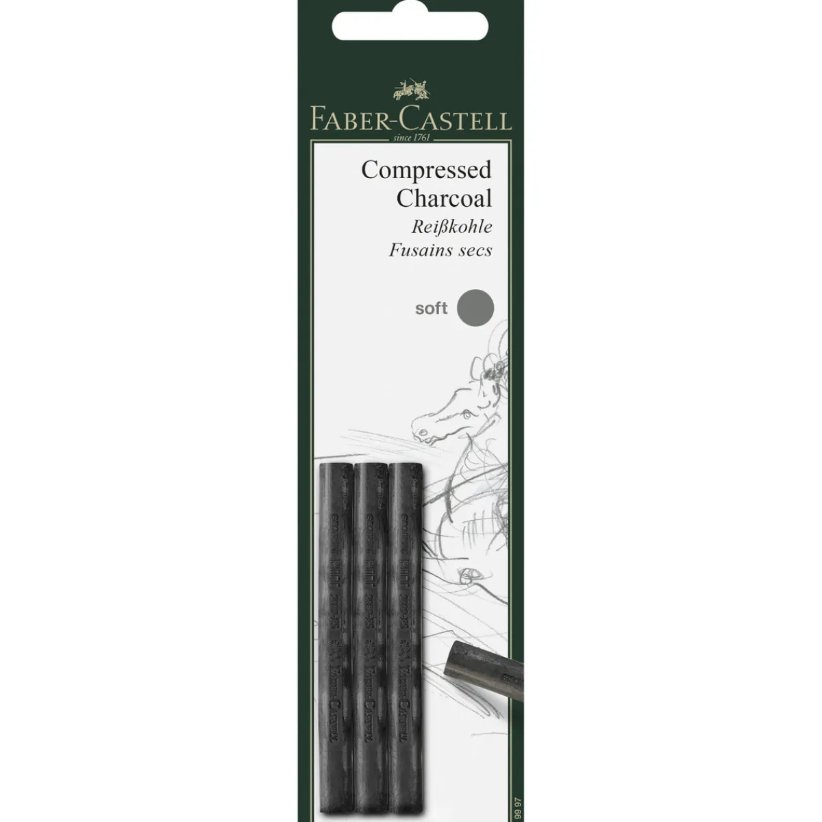 Faber-Castell PITT ritkol comp. soft 3p