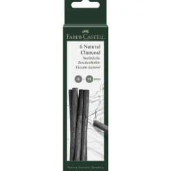 Faber-Castell PITT ritkol natural 6-11mm 6p
